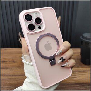 Blush Pink MagSafe Kickstand Case